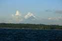 Far View on Mount Mayon Volcano Donsol / Philippines: 