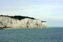 Vue sur capes DOVER / Angleterre: 