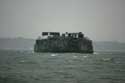 Bunkers in the sea Portsmouth / United Kingdom: 