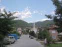 View on Village and Mosque Dagonovo in Belitsa / Bulgaria: 