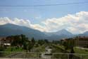 Zicht op Pirin geberge Bansko / Bulgarije: 