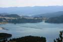 View on Lake Dospat / Bulgaria: 