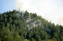 Forrest Fire Shiroka Laka in Shiroka Luka / Bulgaria: 