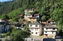 Vue de village Shiroka Luka / Bulgarie: 