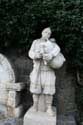 Statue of Gaida Player Shiroka Laka in Shiroka Luka / Bulgaria: 