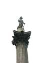 Standbeeld Nelson op zuil LONDEN / Engeland: 