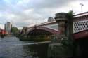 Brugpijlers Blackfriars Bridge LONDEN / Engeland: 