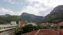 View from Vratza towards Varteshnitza Gorges Vratza / Bulgaria: 