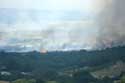 Zicht op Brand onder Izvorishte Izvorishte / Bulgarije: 