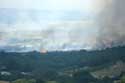 View on Fire Under Izvorishte Izvorishte / Bulgaria: 