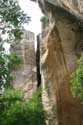 Tiny Rock Split Madara in MADARA / Bulgaria: 