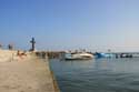 Pier en Kleine Haven Pomorie / Bulgarije: 