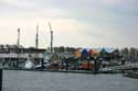 View on Harbor Lauwersoog / Netherlands: 