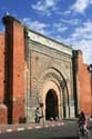 Porte (bab) Agnaou Marrakech / Maroc: 