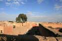 Uitzicht van dak Marrakech / Marokko: 