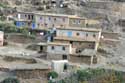 Zicht op dorp Taddart Izdar / Marokko: 