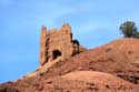 Ruines  l'entre d'une mine de Sel Telouet / Maroc: 