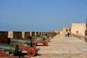 Enceinte de Ville Ouest et Bombardes Portugaises du 16 sicle Essaouira / Maroc: 