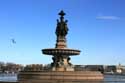 Fontaine des 3 Grces Bordeaux / FRANCE: 