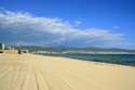 Middle Beach and Pier Slunchev Briag/Sunny Beach / Bulgaria: 