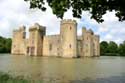 Burcht van Edward Dalyngrigge te Bodiam Bodiam in Robertsbridge / Engeland: 