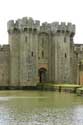 Burcht van Edward Dalyngrigge te Bodiam Bodiam in Robertsbridge / Engeland: 