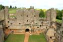 Burcht van Edward Dalyngrigge te Bodiam Bodiam in Robertsbridge / Engeland: 