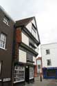 Oblique house - House Bulging Out Over the Road - John Boys House Canterbury / United Kingdom: 
