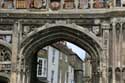 Entrance gate to Cathedral Canterbury / United Kingdom: 