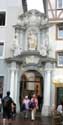 Church entry Saint Gangolphus TRIER / Germany: 