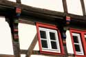 House red windows Soest / Germany: 