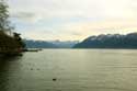 Uitzicht over Meer van Geneves Lutrives / Zwitserland: 