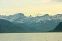 Uitzicht over Meer van Geneves Lutrives / Zwitserland: 