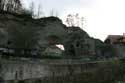 Hole through rocks Fribourg / Switzerland: 