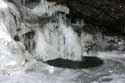 Stalactites de Glace sur Montebello Bach Fribourg / Suisse: 