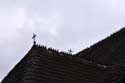 Huis met typische poort Mare / Roemeni: 