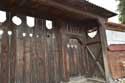 Wooden farm with gate with Hearts Mare / Romania: 