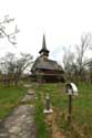 Houten Presentatie-Van-Onze-Lieve-Vrouw-in-de-Tempelkerk Barsana / Roemeni: 