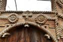 Farm with typical gate Barsana / Romania: 