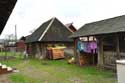 Farm with typical gate Barsana / Romania: 