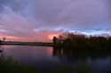 Sun Down on Negenoord (Old Maas Arm) DILSEN-STOKKEM in DILSEN / BELGIUM: 