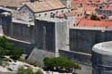 Stadssomwalling Oost Dubrovnik in Dubrovnic / KROATI: 