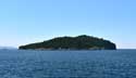 Zicht op Adriatische Zee van Mala Buza Bar Dubrovnik in Dubrovnic / KROATI: 