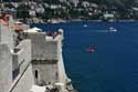 Stadsomwalling Dubrovnik in Dubrovnic / KROATI: 