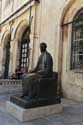 Marin Drzik statue Dubrovnik in Dubrovnic / CROATIA: 