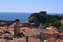 Vues de Ville depuis Enceinte de Ville Dubrovnik  Dubrovnic / CROATIE: 