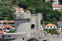 Enceinte Nord et Tour Minceta Dubrovnik  Dubrovnic / CROATIE: 