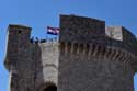 Stadsomwalling Noord en Minceta Toren Dubrovnik in Dubrovnic / KROATI: 