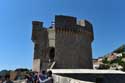 Stadsomwalling Noord en Minceta Toren Dubrovnik in Dubrovnic / KROATI: 