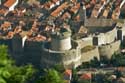 Stadsomwalling Noord en Minceta Toren Dubrovnik in Dubrovnic / KROATI: 